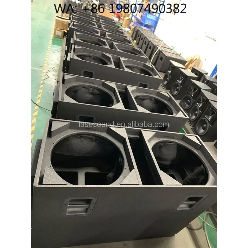 

Dual Active 18 Inch Subwoofer Speaker 1600W Neodymium Line Array Speaker with Amplifier Module