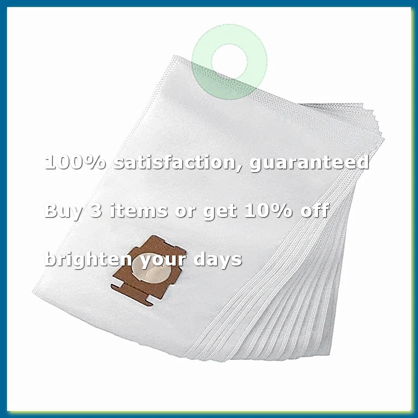 10PCS Dust Bags for Sentria Vacuum Cleaner G7E/G10/G10E/G5/G6/KY10/MK2/MK3 205811, 205814 Vacuum Garbage Bag