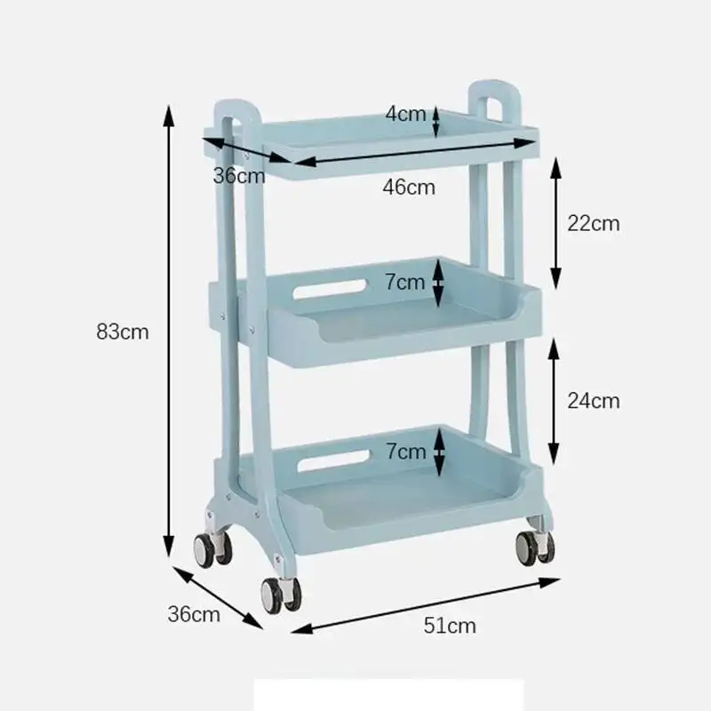 عربة الحلاق أداة المنظم عجلات الفولاذ المقاوم للصدأ جماليات تسليم سبا صالون كاريتو contador الفقرة محطات lashista الاكريليك #6