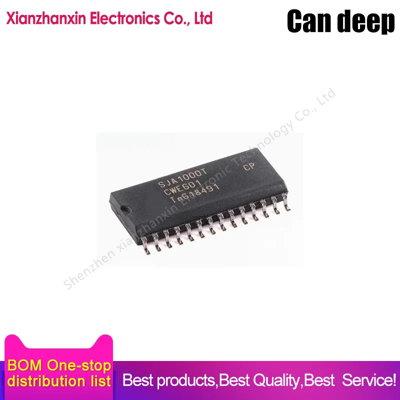 1PCS/LOT SJA1000T/N1 SJA1000T 1000 SOP28 Independent CAN controller chip in stock