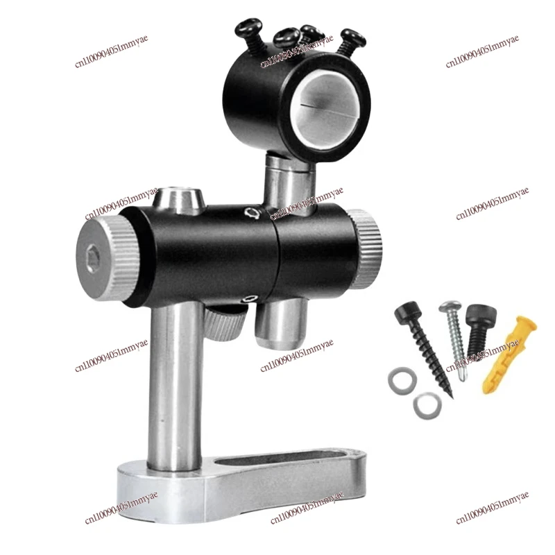 Stainless steel base holder for adjustable positioning of two- and three-axis laser bracket