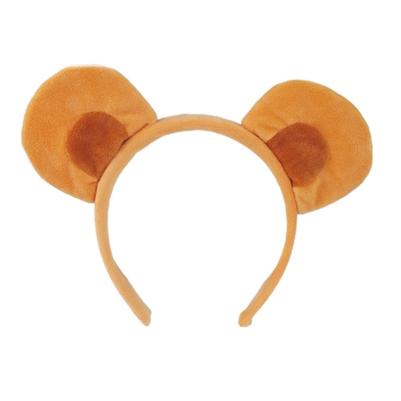 Halloween animal traje conjunto macaco orelha heandband macaco cauda bowtie crianças animal cosplay traje para criança menina