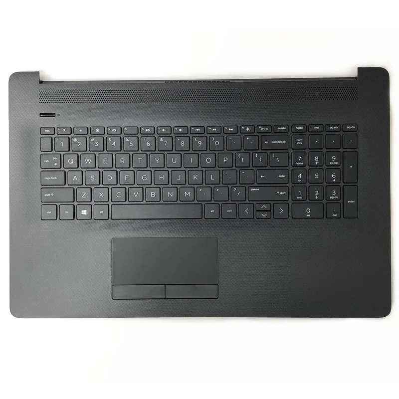 YY+New For HP 17-BY 17-CA Palmrest Keyboard w/Touchpad L48409-001 L22751-001 Black