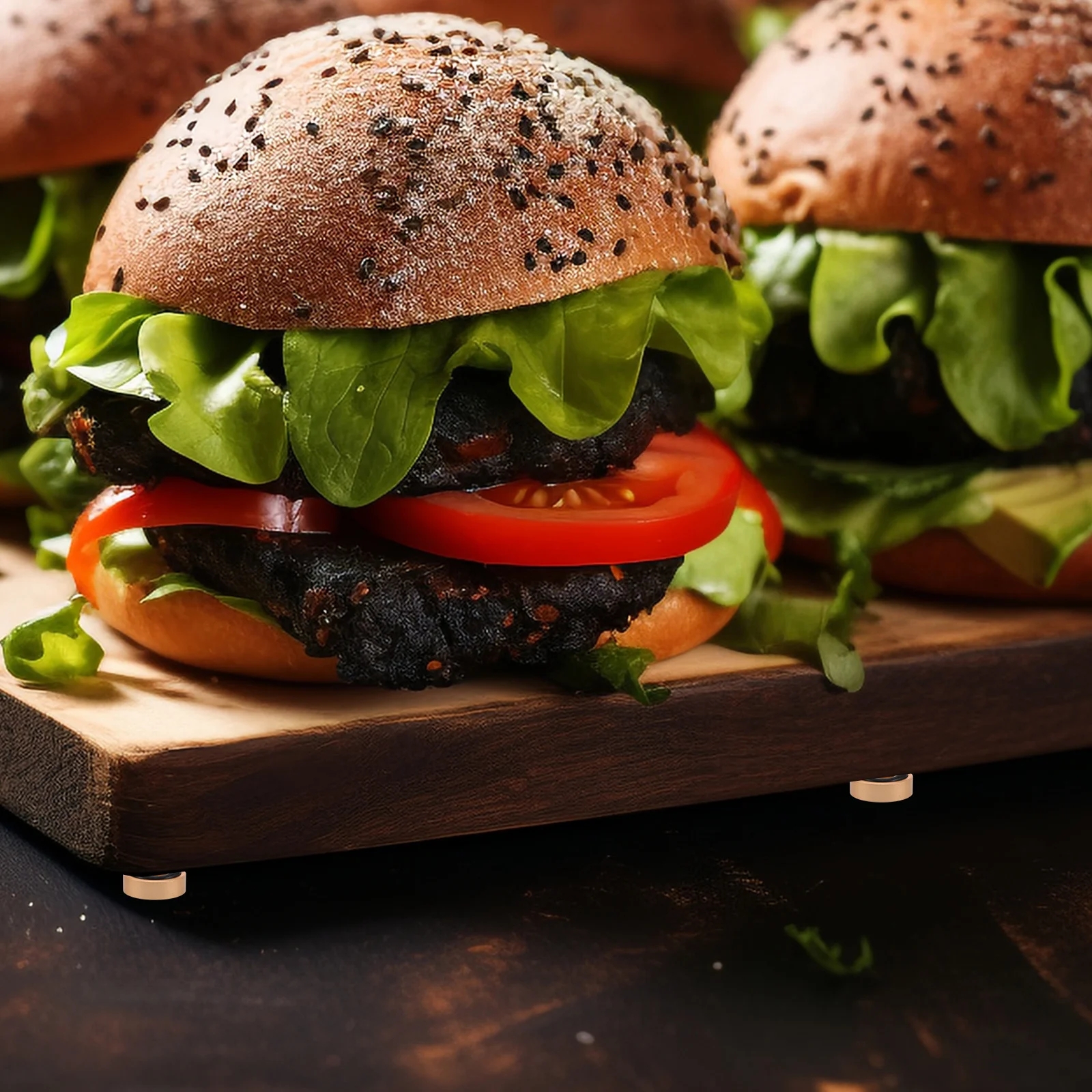 

4pcs Cutting Board Anti Slip Feet 1.18X0.39 Inch Non Skid Pads For Wood Bamboo Boards Kitchen Stabilizer Legs Replacement Kit