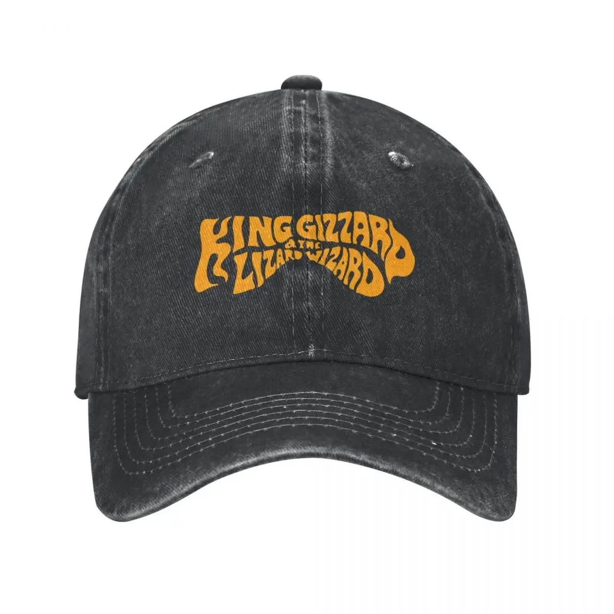 king gizzard and the lizard wizard Baseball Cap Rave Sun Cap Hat Baseball Cap Custom Men's Women's