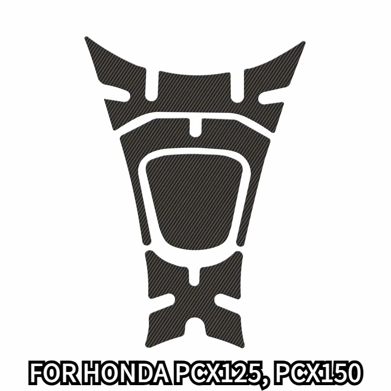 Motorcycle Protection Gasoline Anti Scratch Sticky Decal Fuel Tank Pad Protector Cover For HONDA PCX125, PCX150,18-19, 3D