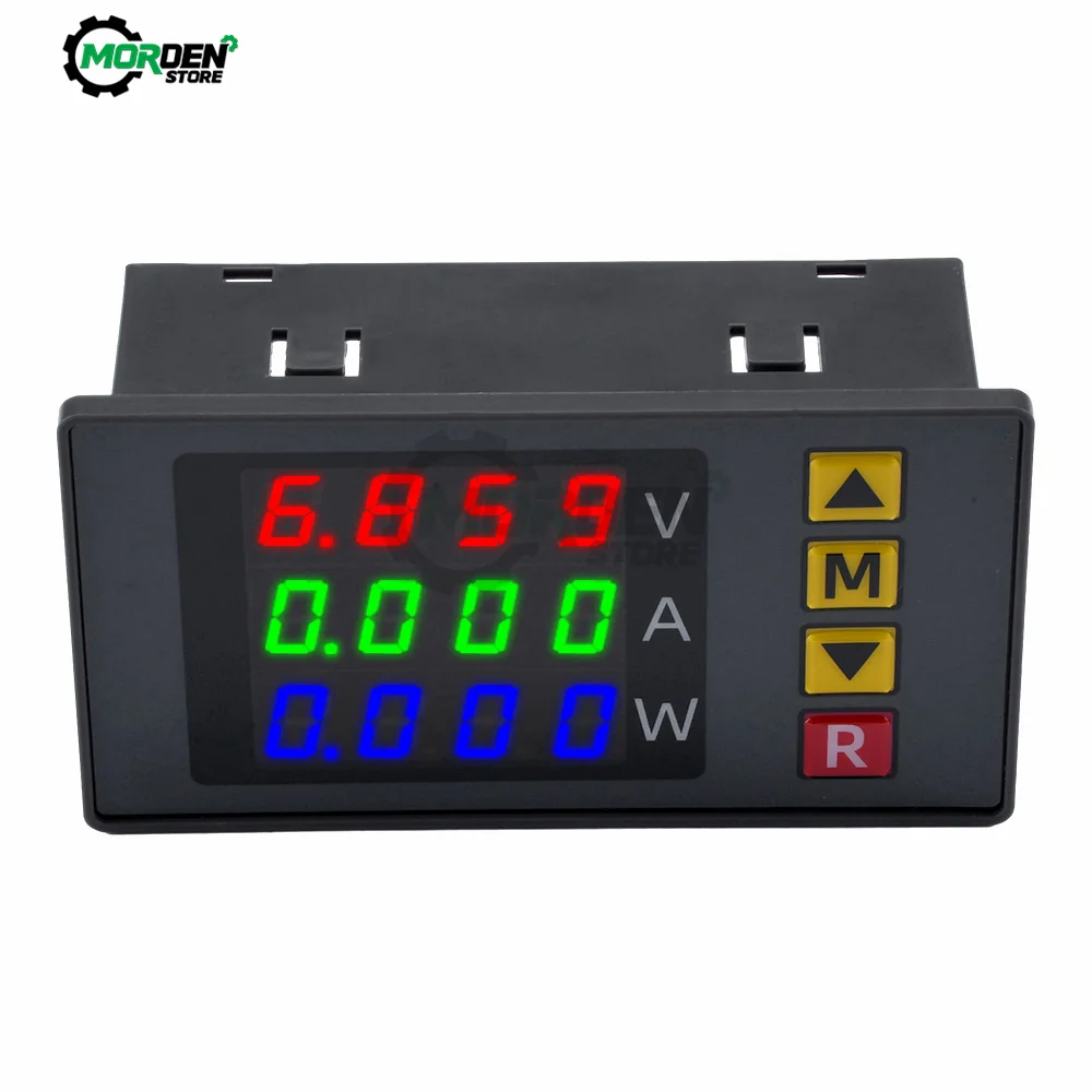 Imagem -05 - Led Digital Voltímetro Amperímetro Wattímetro Corrente Energia Medidor Detector Tester Fonte de Alimentação Ferramenta Eletricista 00001000w 4bit