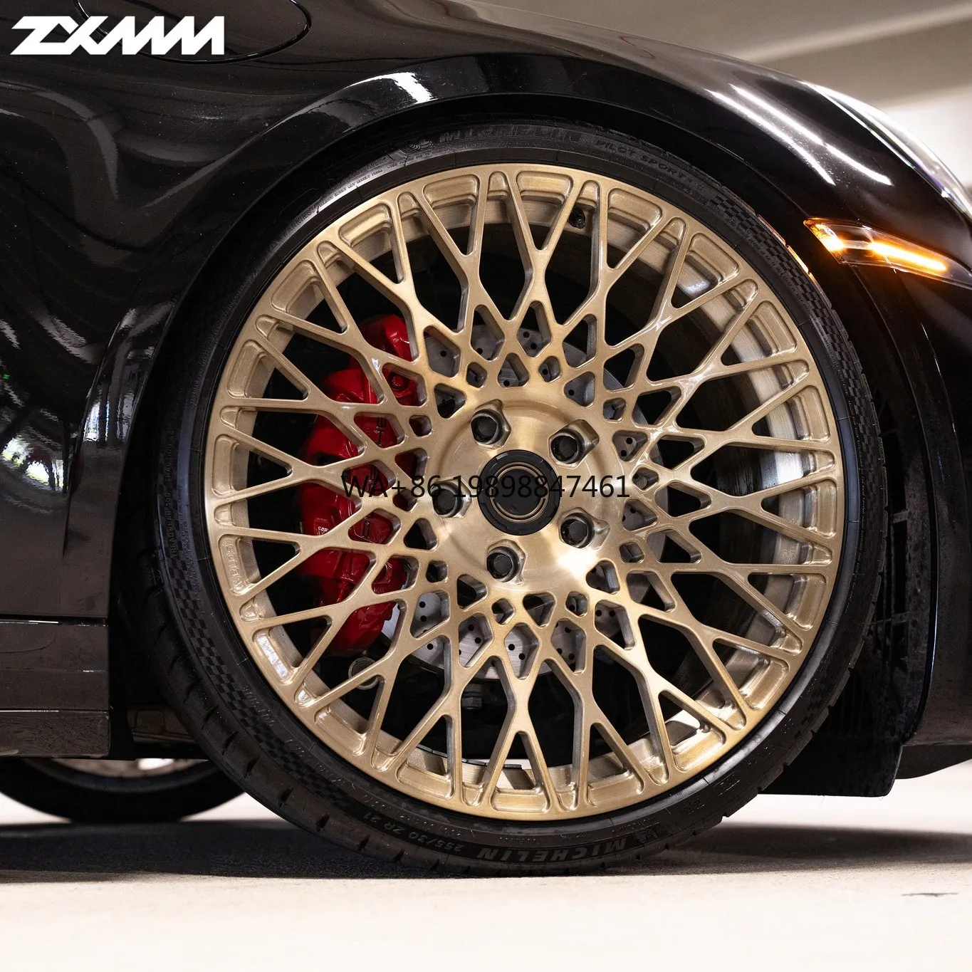 

ZXMM Custom Monoblock Wheels Rims Forged Wheel 5x120 5x130 6x139.7 Wheels for 992 Carrera