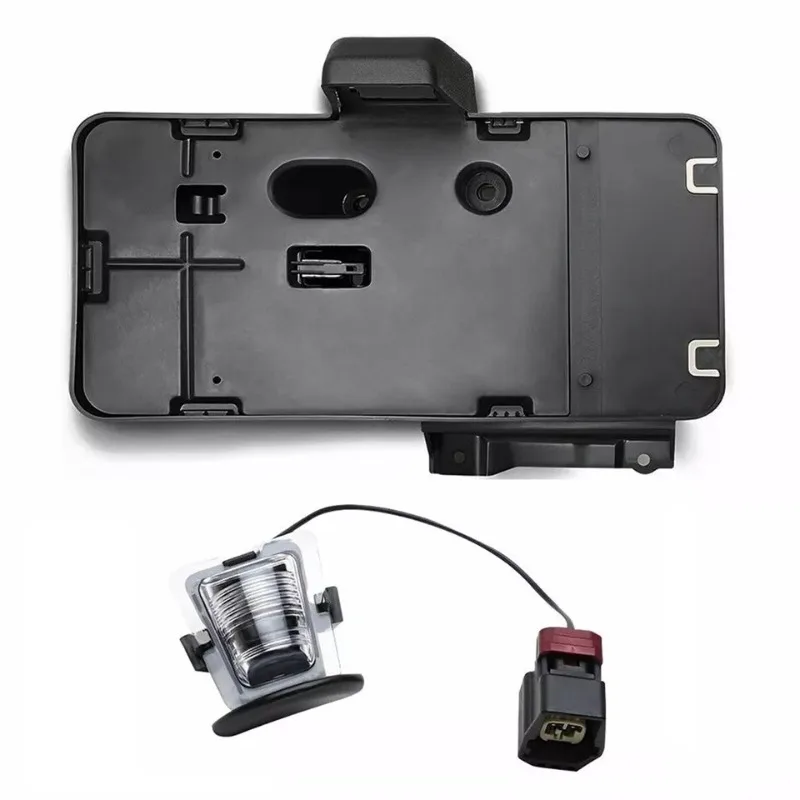 

Для 07-17 Jeep Wrangler рама заднего номерного знака американская задняя рамка номерного знака модификация рамки номерного знака