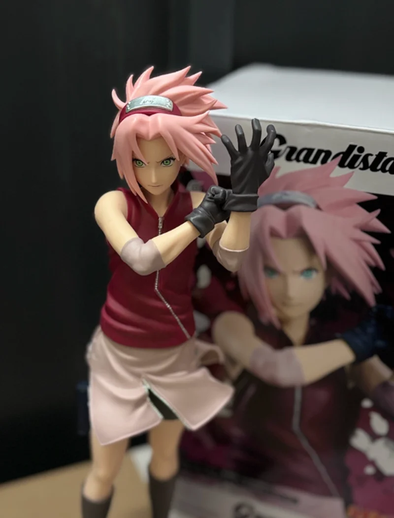 

Anime Figure 26cm Fire Shadow Haruno Action Figure Collectible Statue Desktop Display Decoration Holiday Creative Gift For Fans