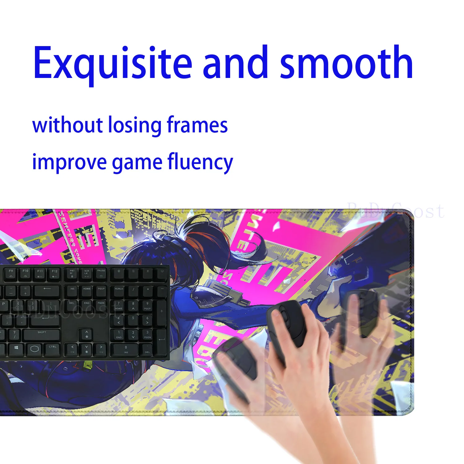 Jogos zenless zona zero zz zhu yuan tapete de mesa teclado mouse pad alta definição desktop xxl acessórios grandes mousepad