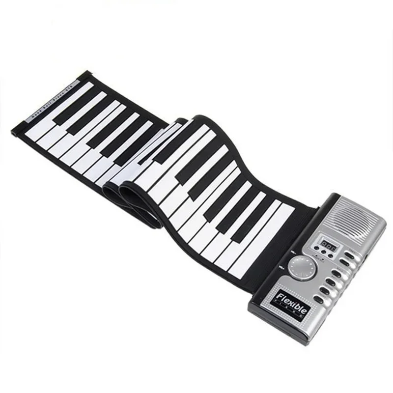 

Musical Keyboard Professionele Folding Piano Midi Controller Roll Up Piano Professional Organo Electronico Muziek Synthesizer