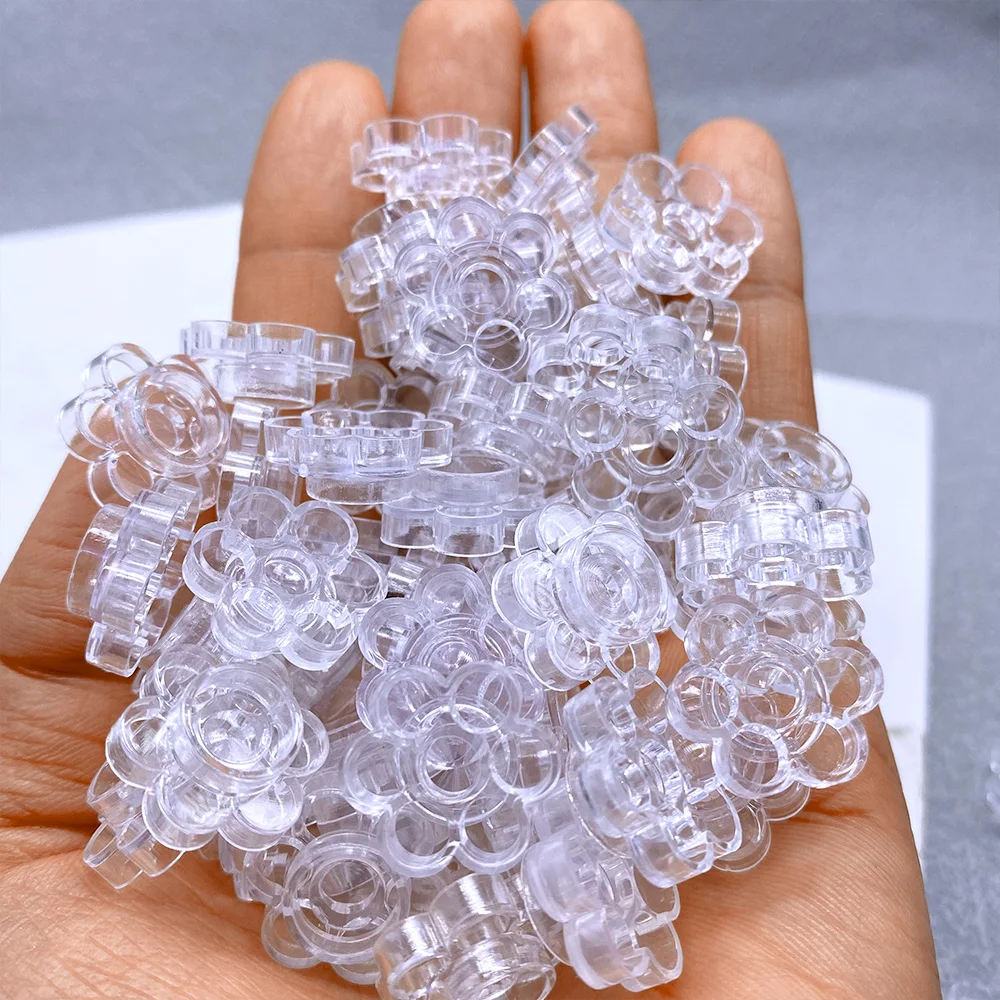 Zanse 400 قطعة المتاح رمش الغراء كوب الوشم الصباغ حامل الحاويات ماكياج للنساء لاش تمديد لوازم أدوات