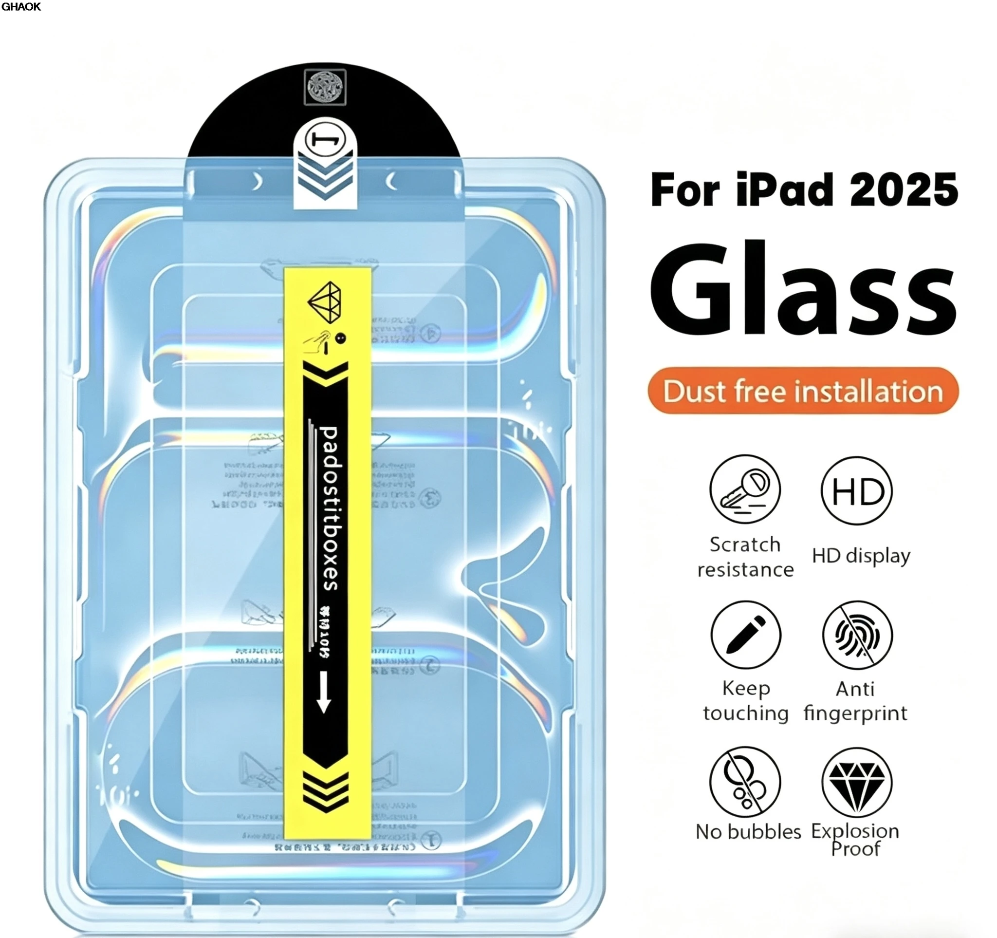 2026 NEW Tempered Glass For iPad Air 13 11 Pro 13 11 A16 11t