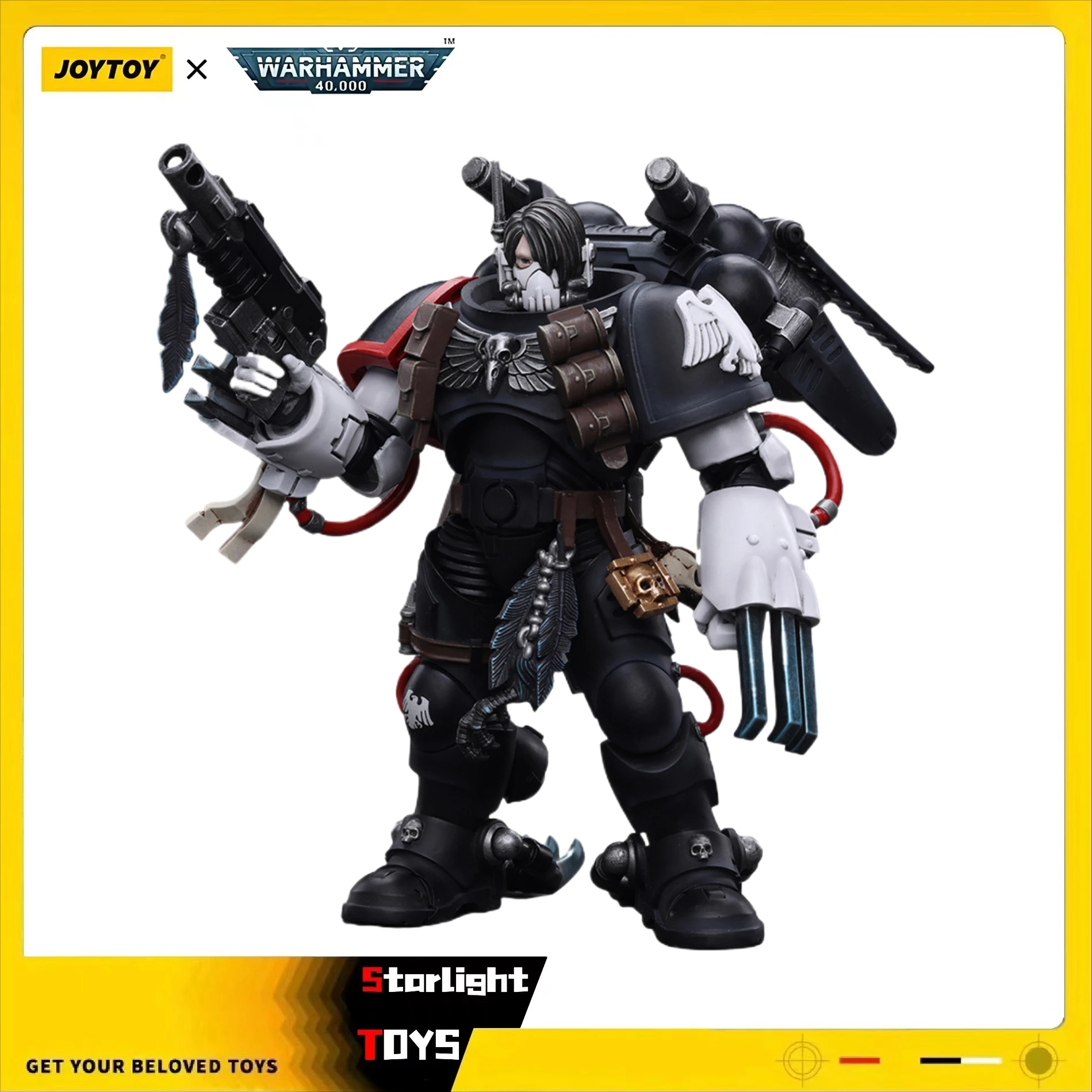 

Предзаказ: Фигурка JOYTOY Warhammer 40K Raven Guard Chapter Master Kayvaan Shrike 1/18