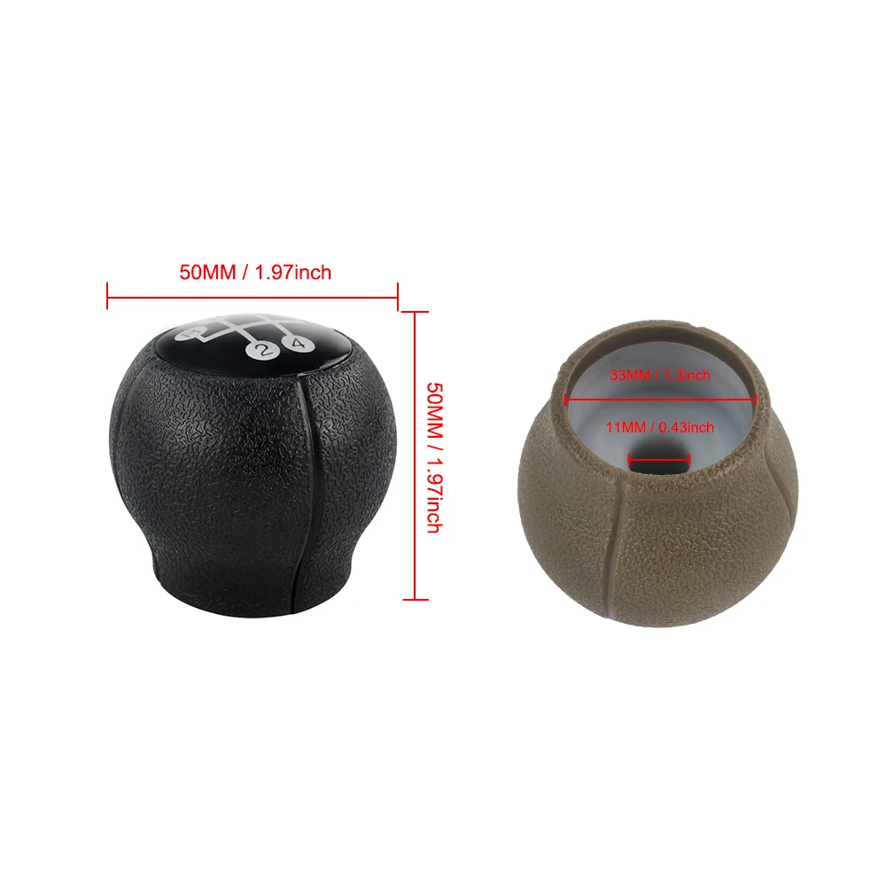 Gear Shift Knob 5 Speed Manual For Opel Astra Corsa Sintra Tigra Vectra Zafira PQY-GSK88