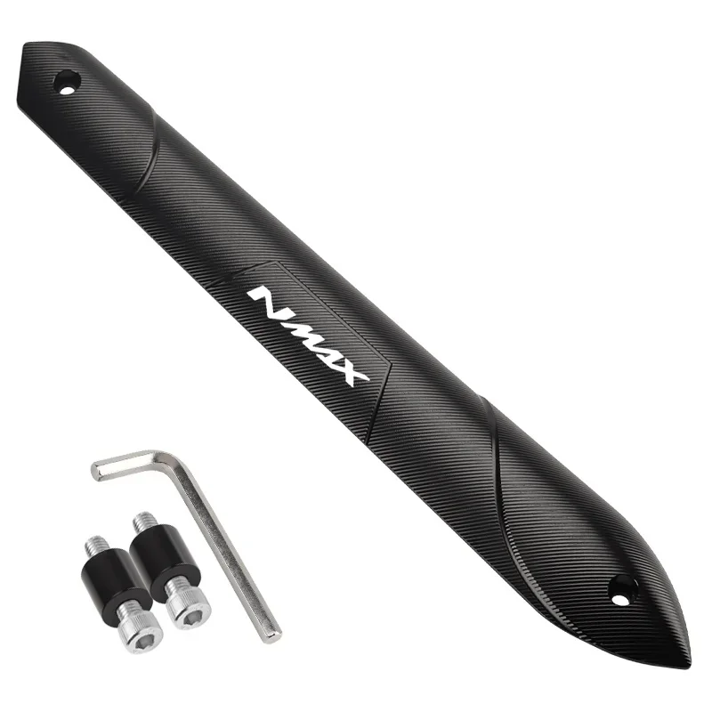For Yamaha Nmax Turbo Nmax155/125/160 Nvx155/Aerox Modified Exhaust Cover Bracket Exhaust Pipe Protection Anti-Friction Edge
