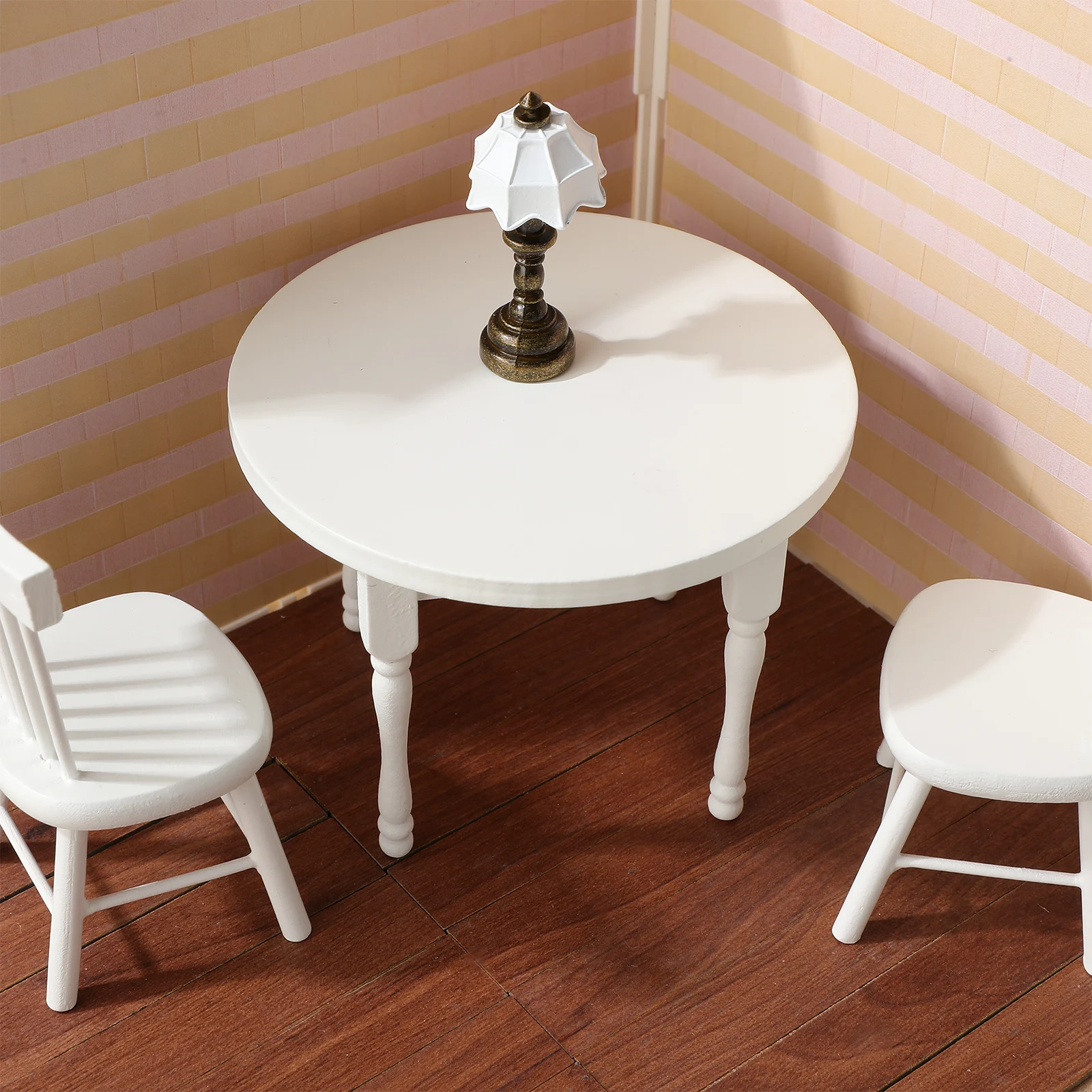 

40 шт. миниатюрный пол для кукольного домика, реалистичная деревянная плитка для декора дома в масштабе 1:12, листы для пола кукольного домика