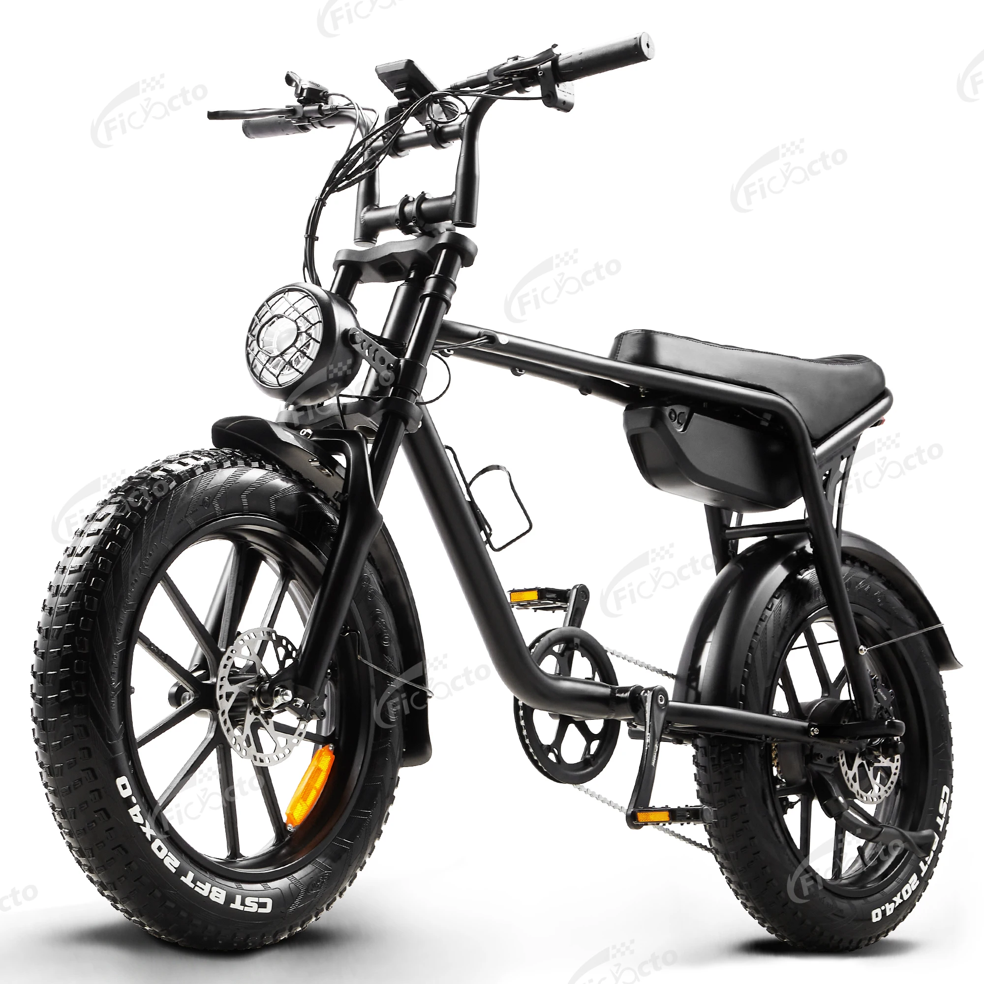 CMACEWHEEL K20 eBIKE Peak 1000W elektrische fiets 48V15Ah Fat Tire E-bike 20 inch elektrische mountainbike voor volwassenen elektrische fiets