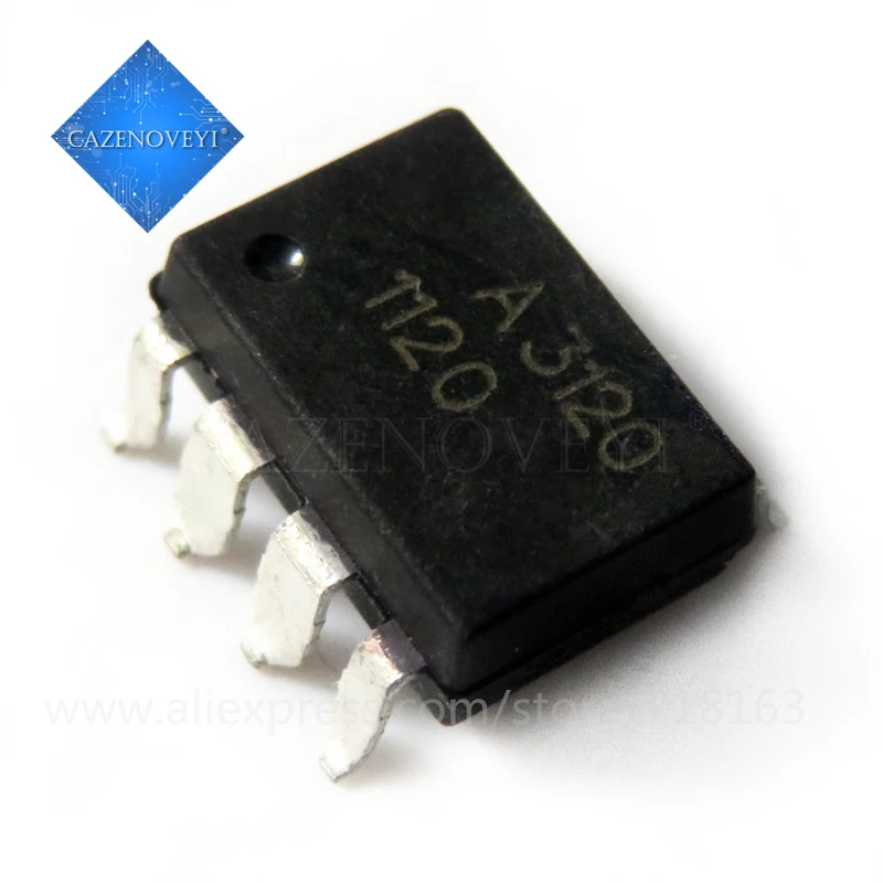 10pcs/lot HCPL-3120 HCPL3120 A3120 SOP-8 In Stock