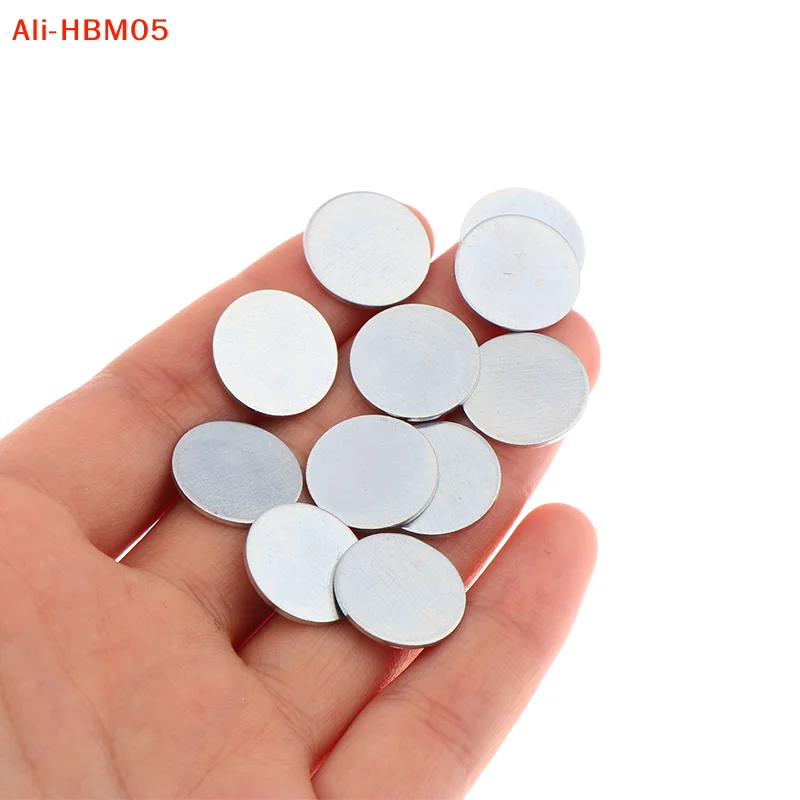 (HB05)50/100Pcs Ultra-thin Round Galvanized Sheet Iron Sheet For DIY Handmade Make Accessories