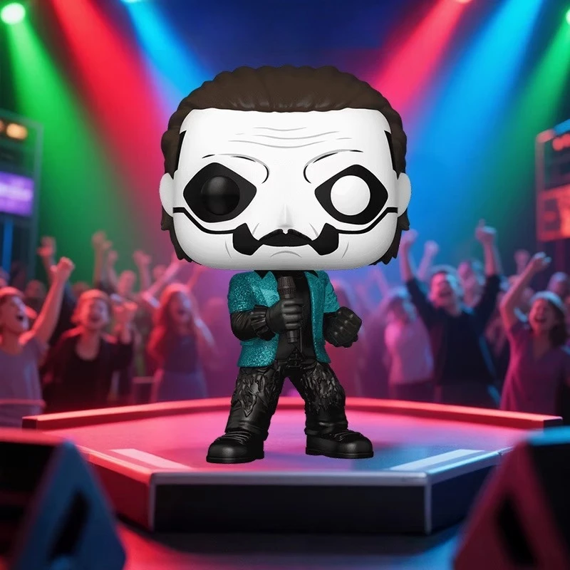 

Genuine Edition FUNKO POP Rock Band Papa Emeritus IV Anime Action Desktop Decoration Ornament Model Toys Collectible Model