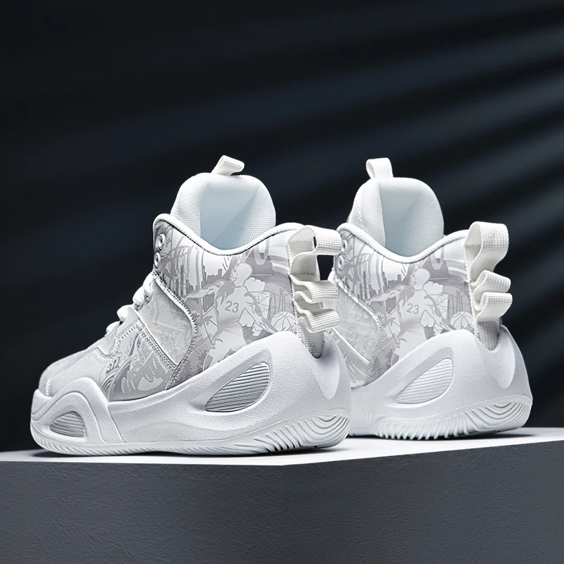 Men Basketball Shoes Trainer Light Non-slip High Quality Unisex Outdoor Women Unisex Breathable Athletic Sneakers Sports Shoes