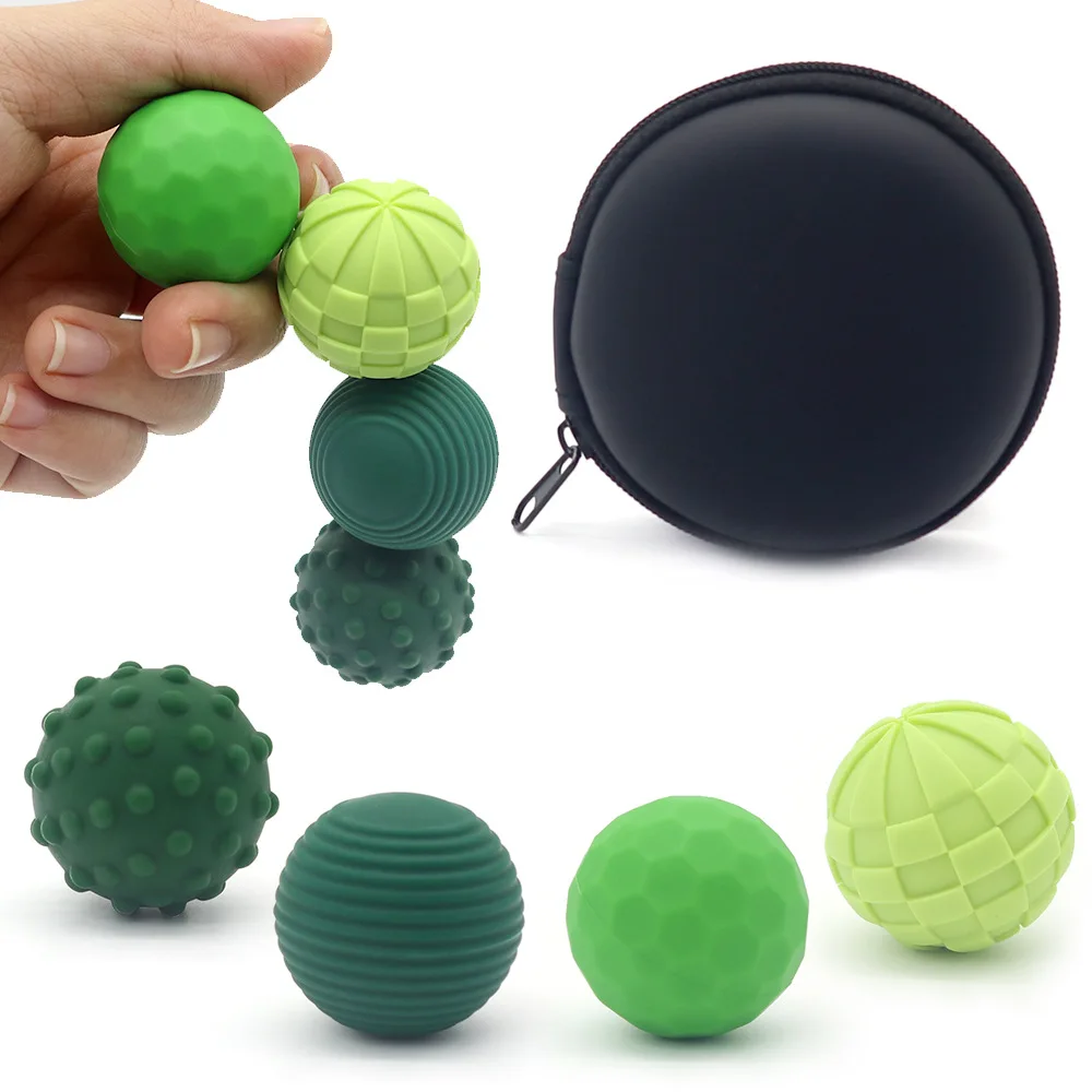 Silicone Sensory Magnetic Ball, Silicone Decompression Novelty Elastic Magnetic Toy LK-996