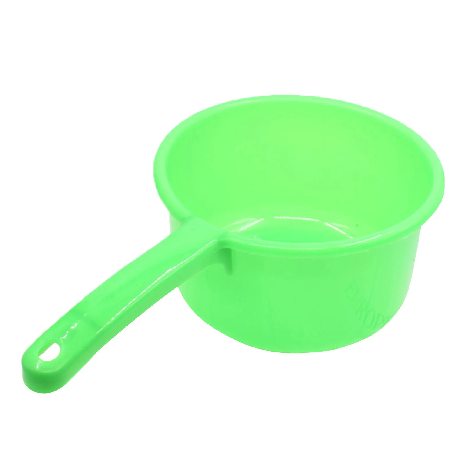 Large Premium Plastic Water Ladle with Long Handle for Bathing Shampooing Watering Flowers Home Kitchen Bathroom Use Plastic