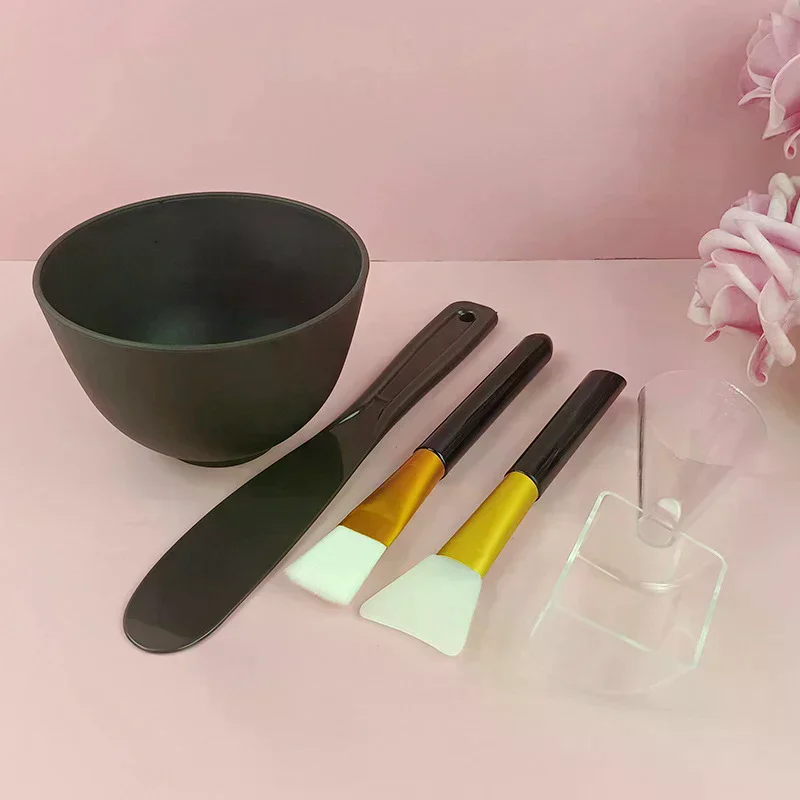 2/3/4/5Pcs Makeup Face Set For Mask Mixing Bowl Girls Facial Skin Care Tools Kit Women Beauty Supplies
