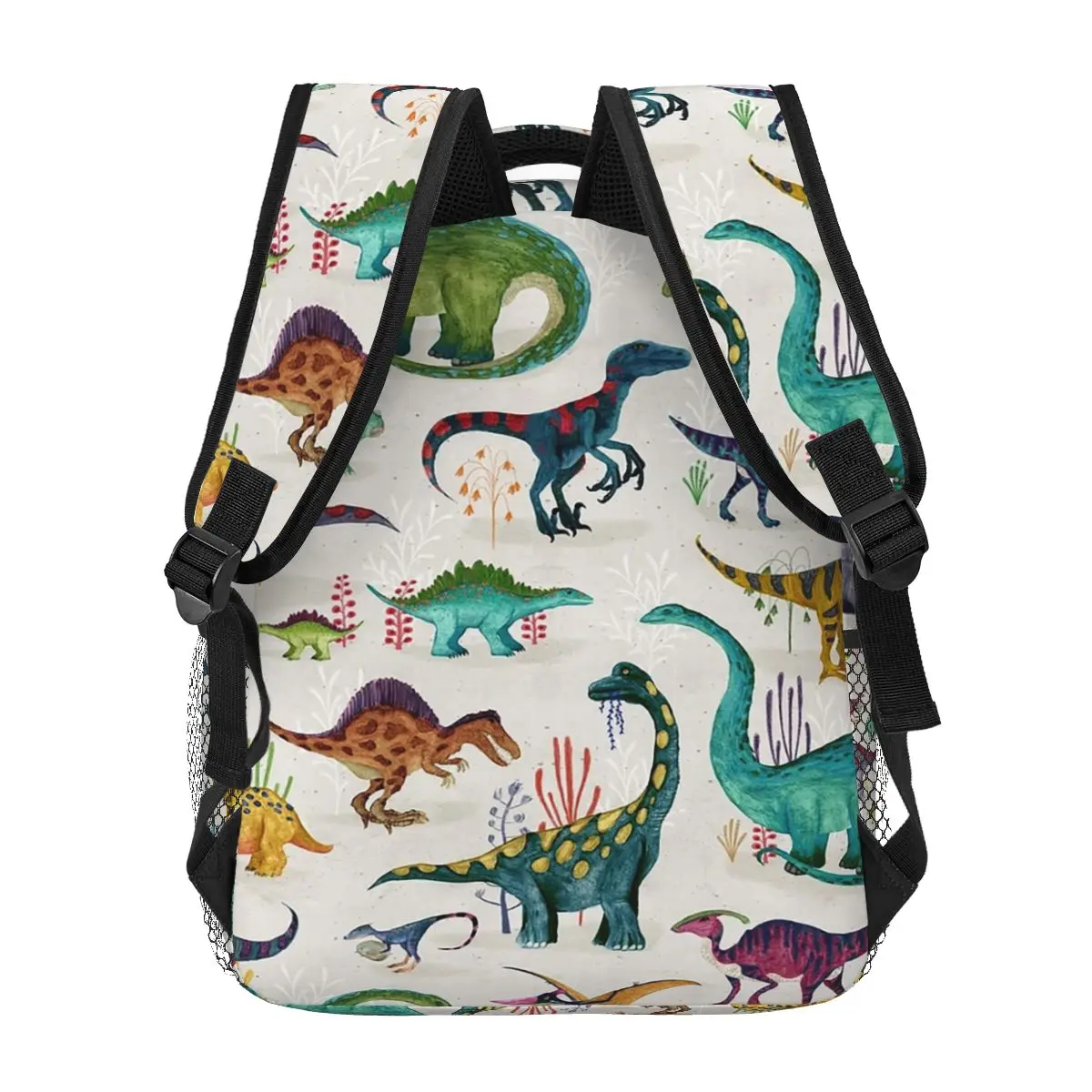 Bright Dinosaurs Backpacks Boys Girls Bookbag Children School Bags Cartoon Kids Rucksack Shoulder Bag Large Capacity