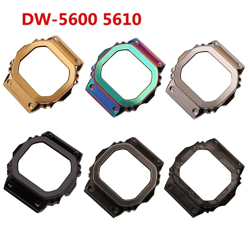 

Watch accessories small square metal case strap for DW5600 5035 GW-M5610 5000 modified men's strap Watch case