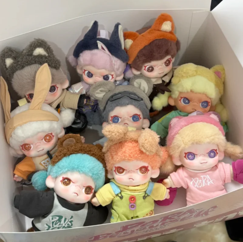 

TNT DORA Carefree Series Vinyl Blind Box Collectible Anime Fashion Toy Desktop Ornament Handmade Figure Gift For Girls