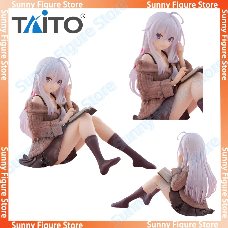 

In Stock TAITO Coreful Figure The Journey of Elaina Shifuku Ver Desktop Cute Doll Anime Figures Gift Toys Models PVC Collectible