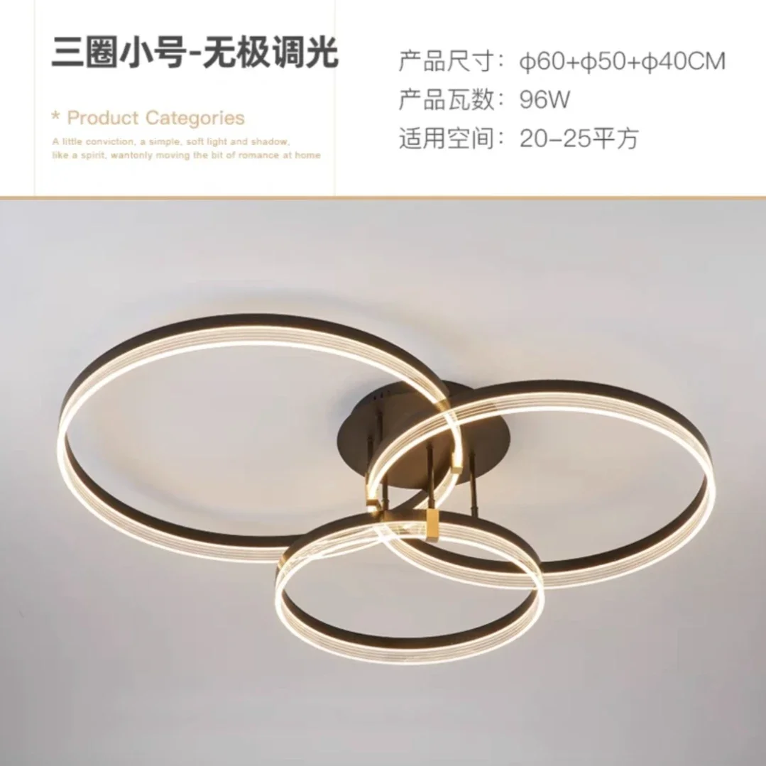 Moden Minimalist Led Ceiling Lamp With Bedroom Remote Control Modern Round Led Ceiling Lights For Living Room HomeCeiling Light