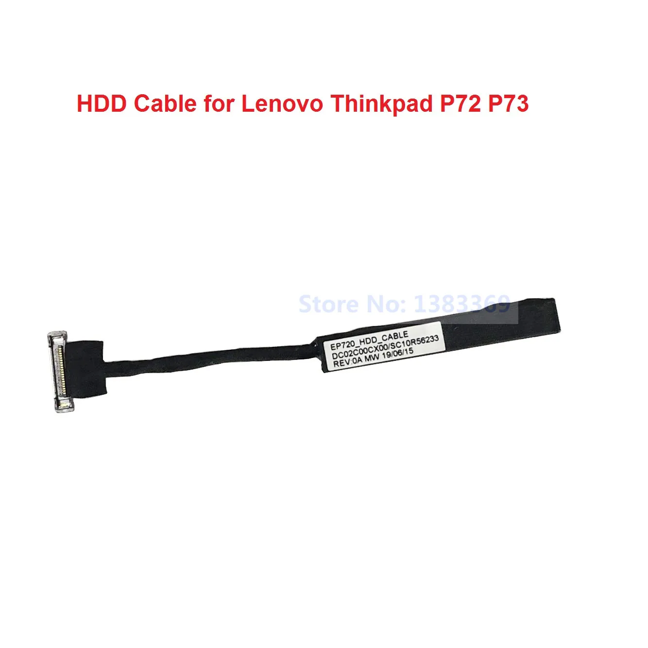 Replacement 2.5 HDD SSD Hard Drive Connector Connecter Flex Cable Wire Line for Lenovo ThinkPad P72 P73 EP720 02HK806 02HK807