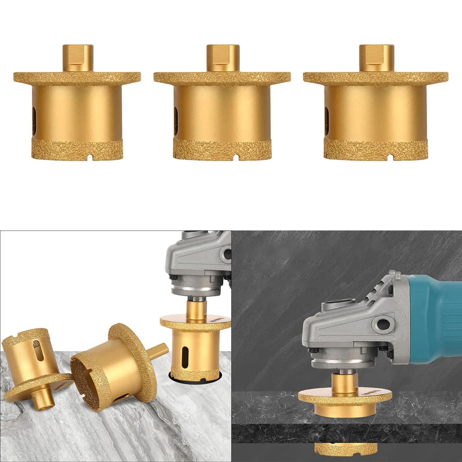 Diamond Holesaw Drill Core Bits M10 Multiuse for Cement Ceramic Tiles Stone