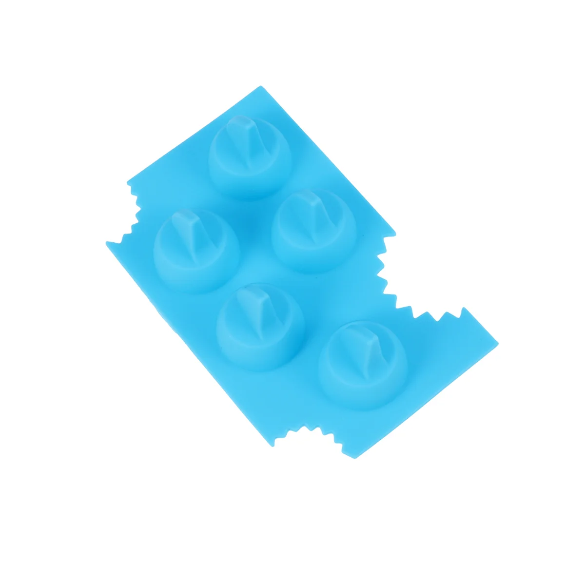 Silicone Shark Fin Ice Cube Tray DIY Ice Making Mold Creative Kitchen Accessories (Blue) ice cube trays