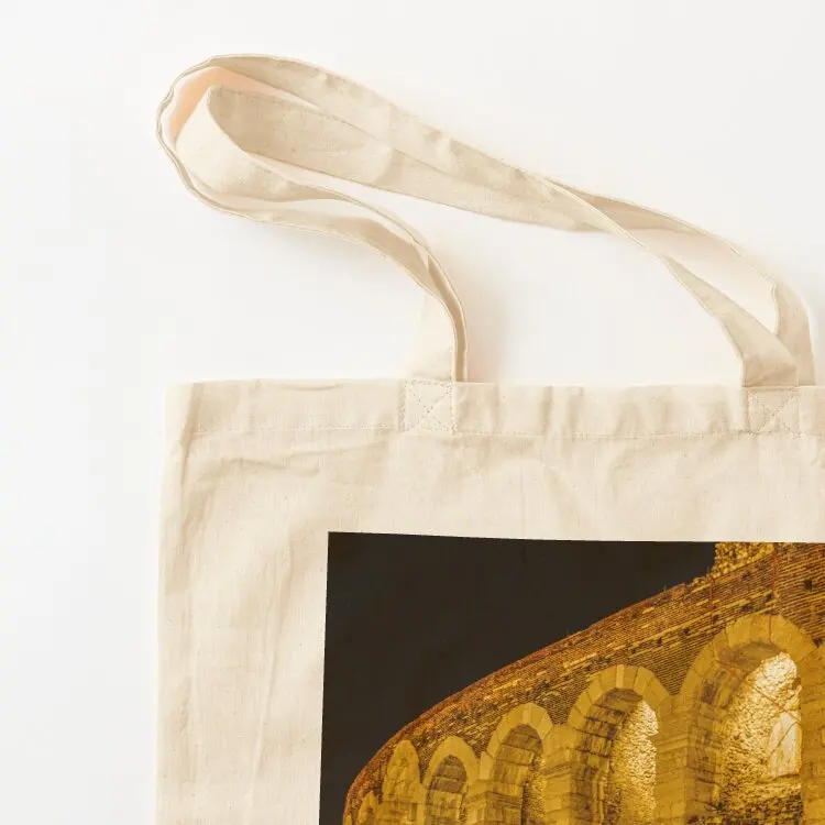 Nighttime at the Arena di Verona Tote Bag Women's handbag custom tote bag Gift bag women