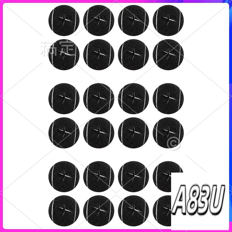 

U8-24PCS предварительно вырезанный теннисный мяч Walker для ножек мебели и защиты пола, сверхмощное долговечное фетровое покрытие