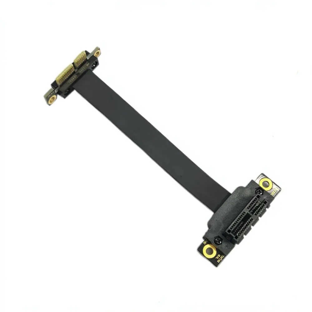 High Performance PCIe 1X Riser Extension Cable For THTAI 3.0 Adapter Cord For Stable Network Sound Card Data Connection