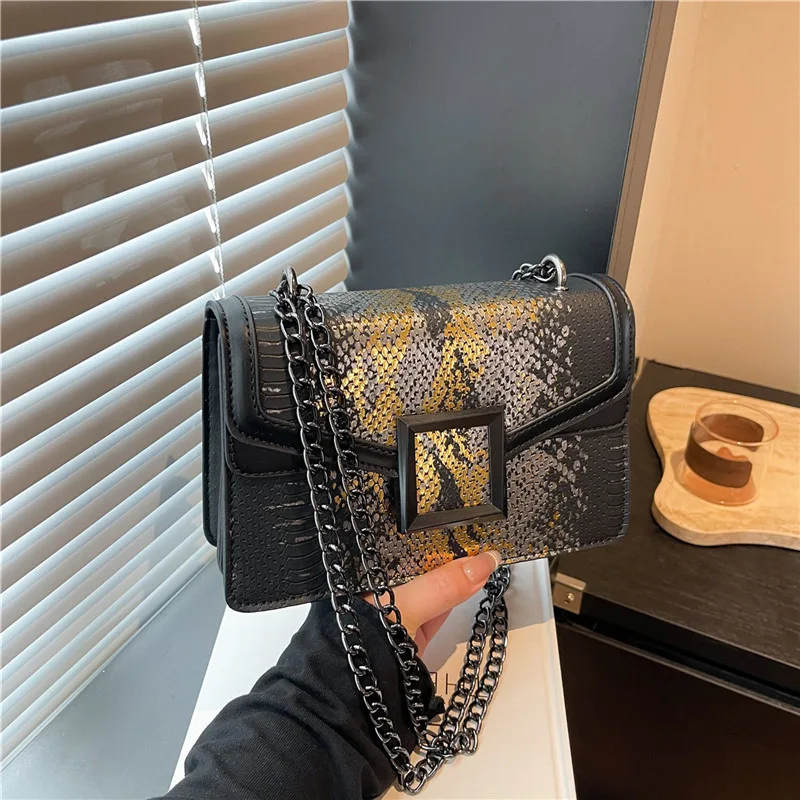 

Korean style fashionable casual niche design versatile chain exquisite western-style single shoulder crossbody women's bag
