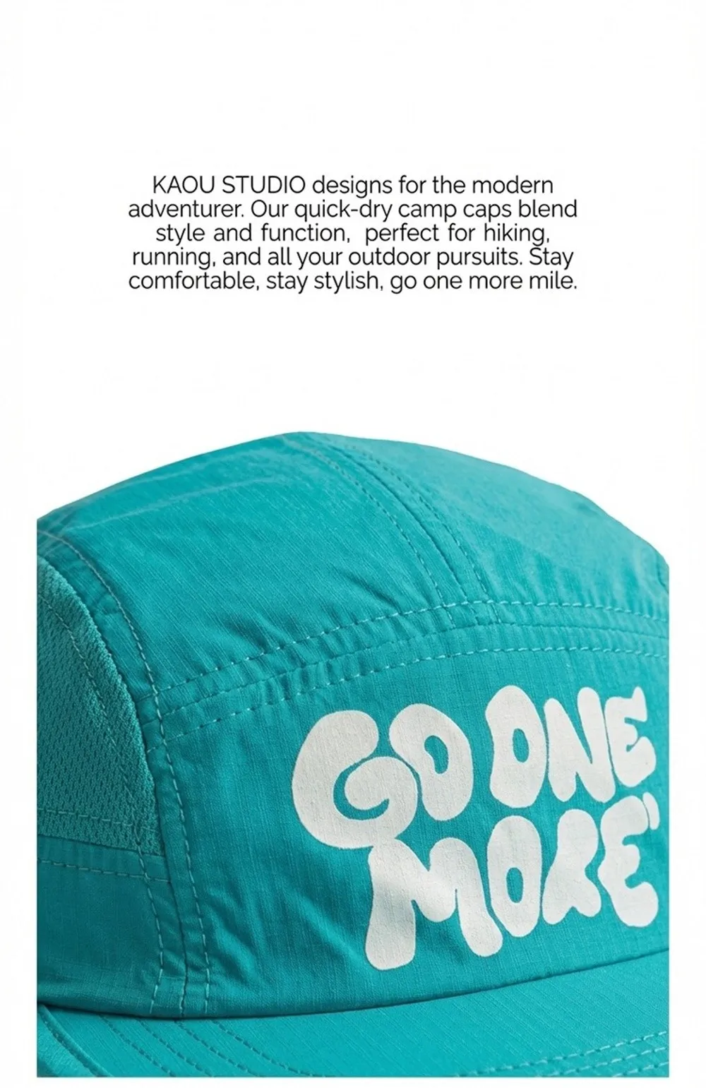 Fashion Thin Baseball Cap Quick-dry Flat Brim Sports Mesh Cap Breathable Sun Protection Sun Hat Summer