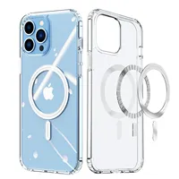 DUX DUCIS transparen Clear Magsafe Magnetic Wireless Charging Case For Iphone 15 16 Pro 14 13 12 Pro Max Lens Shockproof Covers