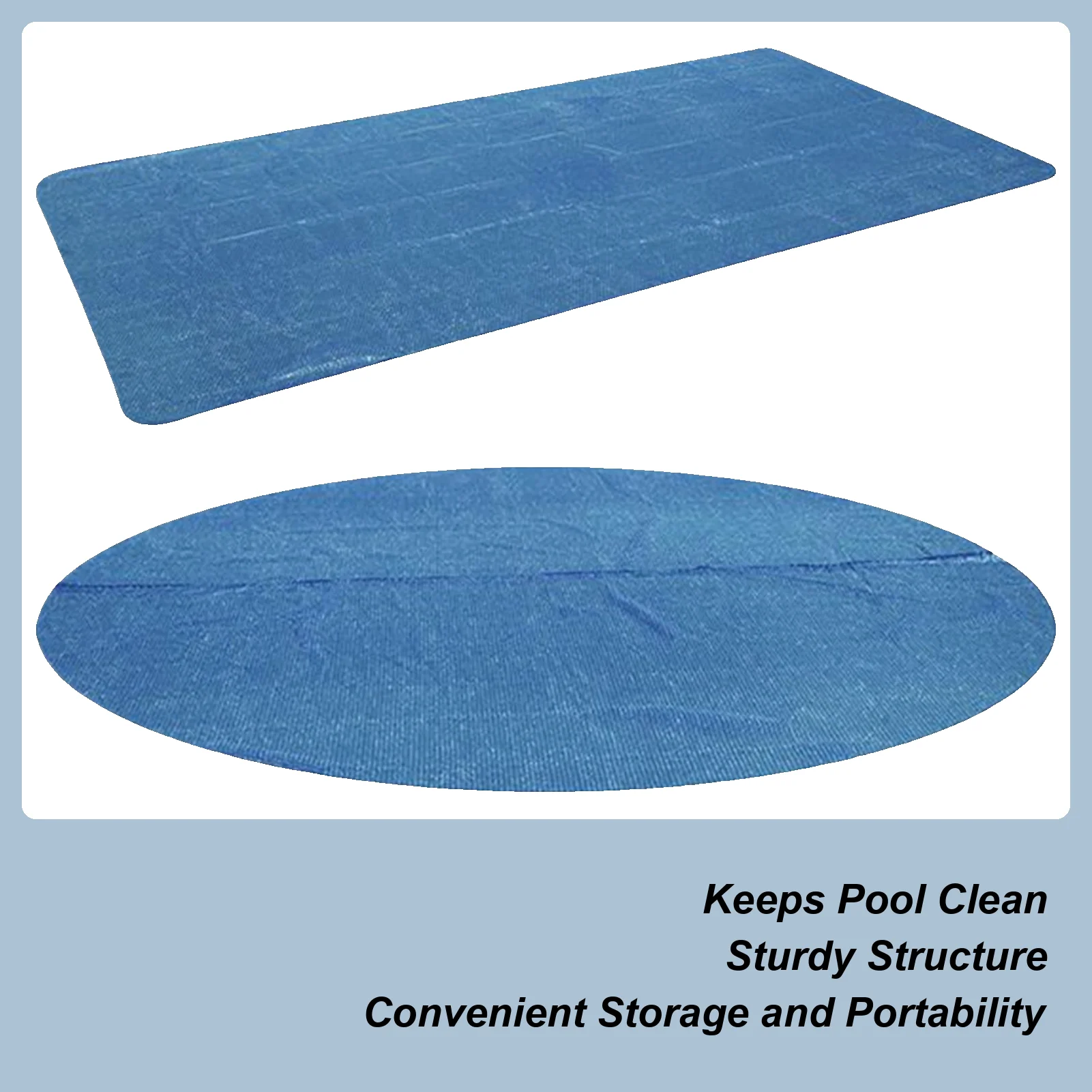 

Солнечное одеяло для бассейна, солнечное одеяло, прямоугольный складной коврик для бассейна, изолирующий защитный обогреватель, водонепроницаемый нагрев для наружного лета, солнца, спа