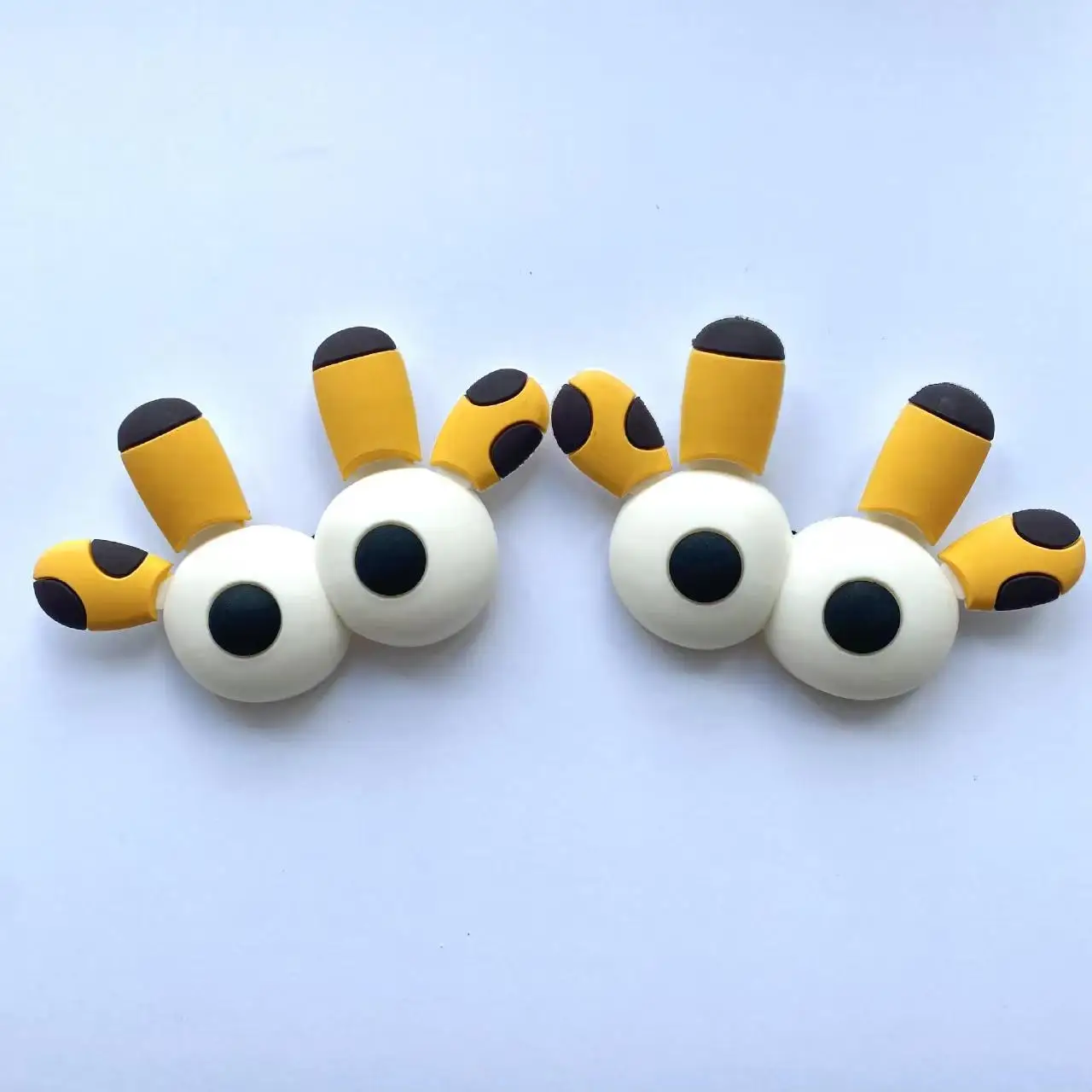 سماعة الدب ثلاثية الأبعاد مجسمة حذاء زهرة ثقب إكسسوارات الأحذية حذاء زهرة للإزالة لتقوم بها بنفسك هدية حفلة