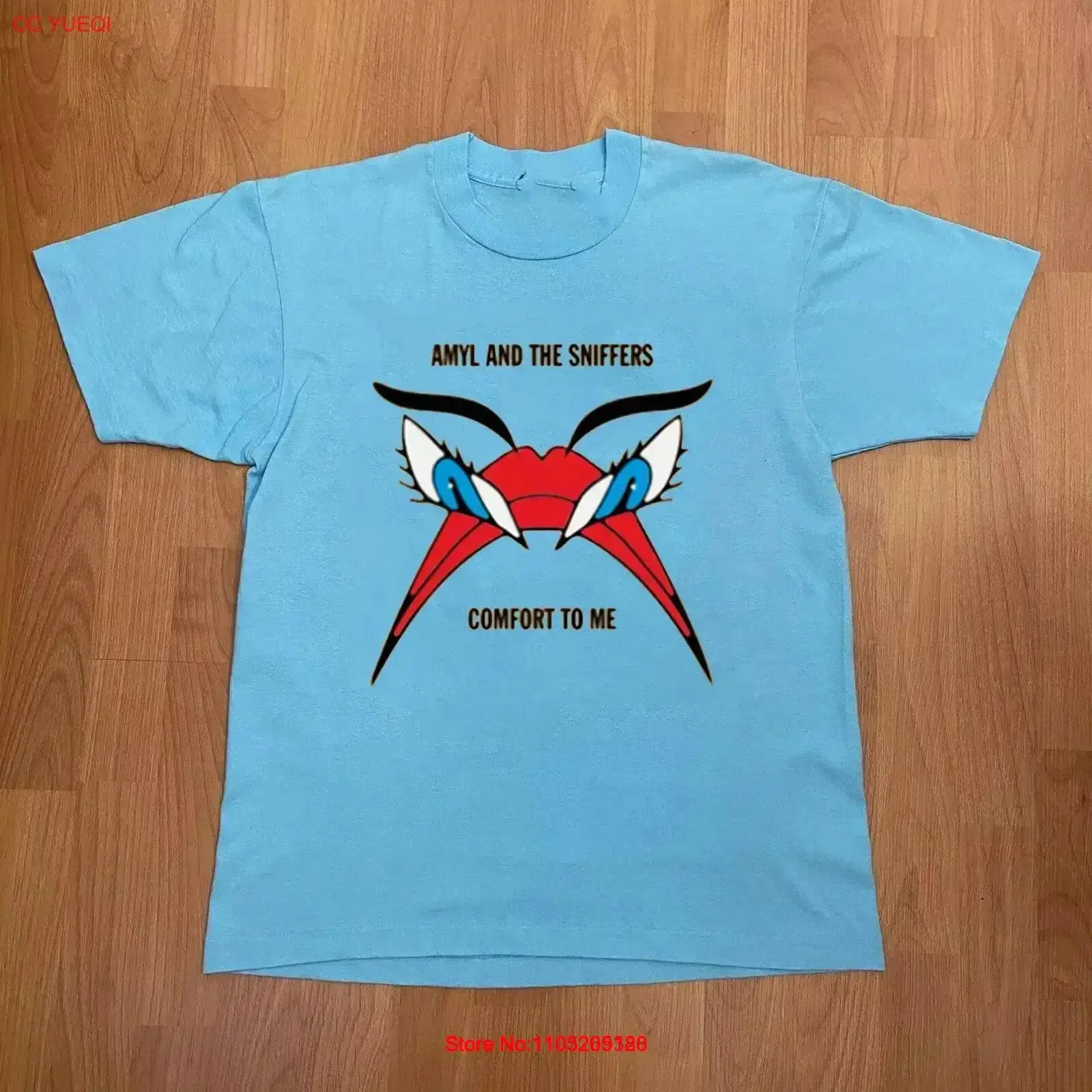 Amyl and the Sniffers Band Comfort To Me T Shirt Full Size S 5XL vintage Washed streetwear fashion homme Top For Everyday Wear