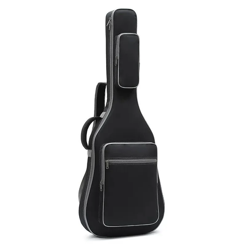 Electric guitar backpack - Double shoulder strap, thick and waterproof, shock-resistant. Specifically designed for electric guit
