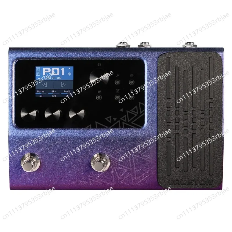 140 Built-in Effect Loop, Multi Language Expression Pedal Gradient Color, Brand New Valeton GP-100 Multi Guitar Effect Processor