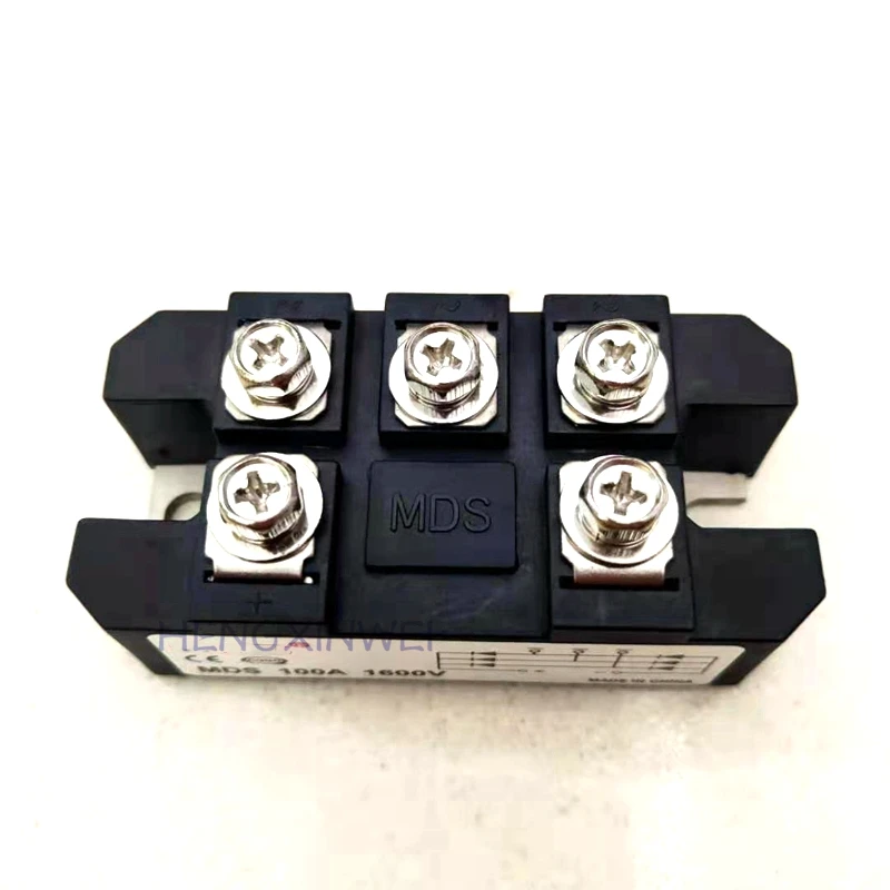 MDS60A MDS100A MDS150A MDS200A 3-Phase 60-200A 1600V Bridge Rectifier Solid State Relay Use